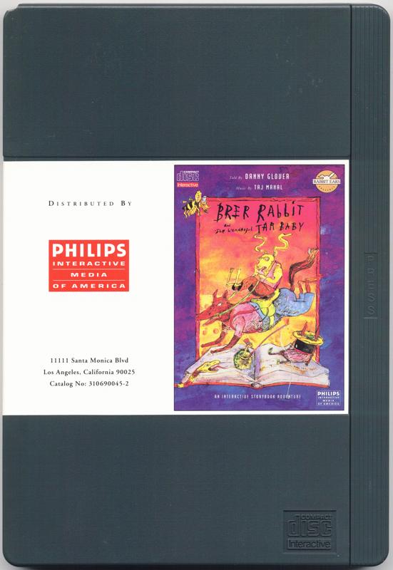 Brer Rabbit and the Wonderful Tar Baby box art for CD-i